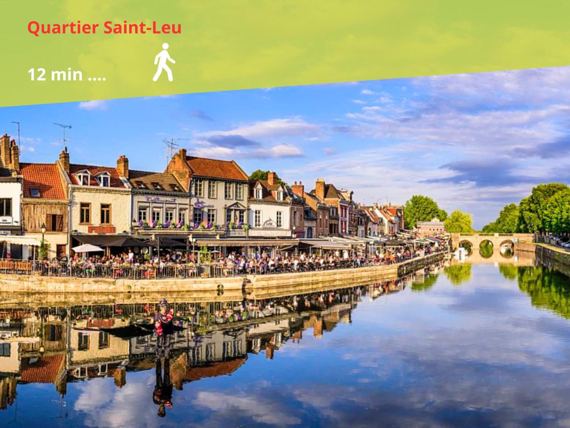 Ferienwohnung Vue Cathedrale, Beffroi, Netflix En Hyper Centre Amiens Exterior foto